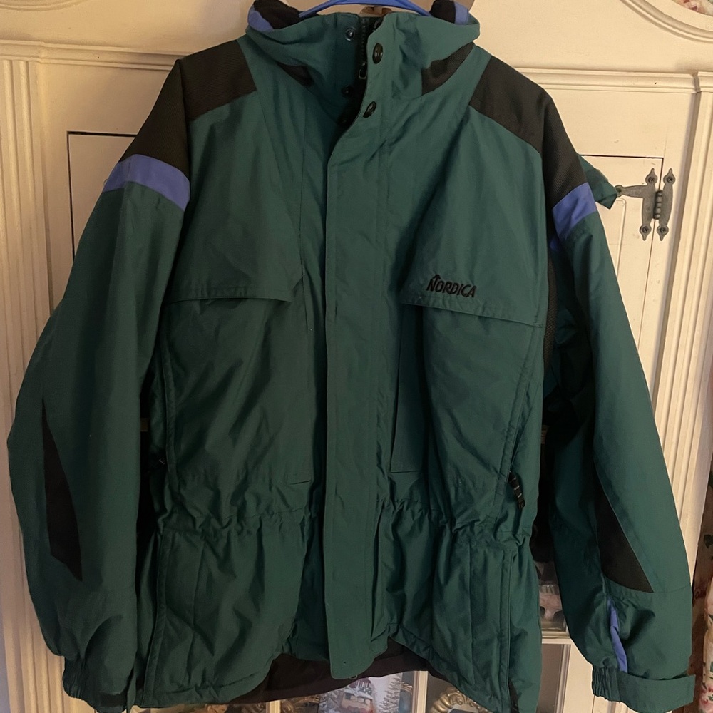 Nordica Men's Green and Black Performance Jacket